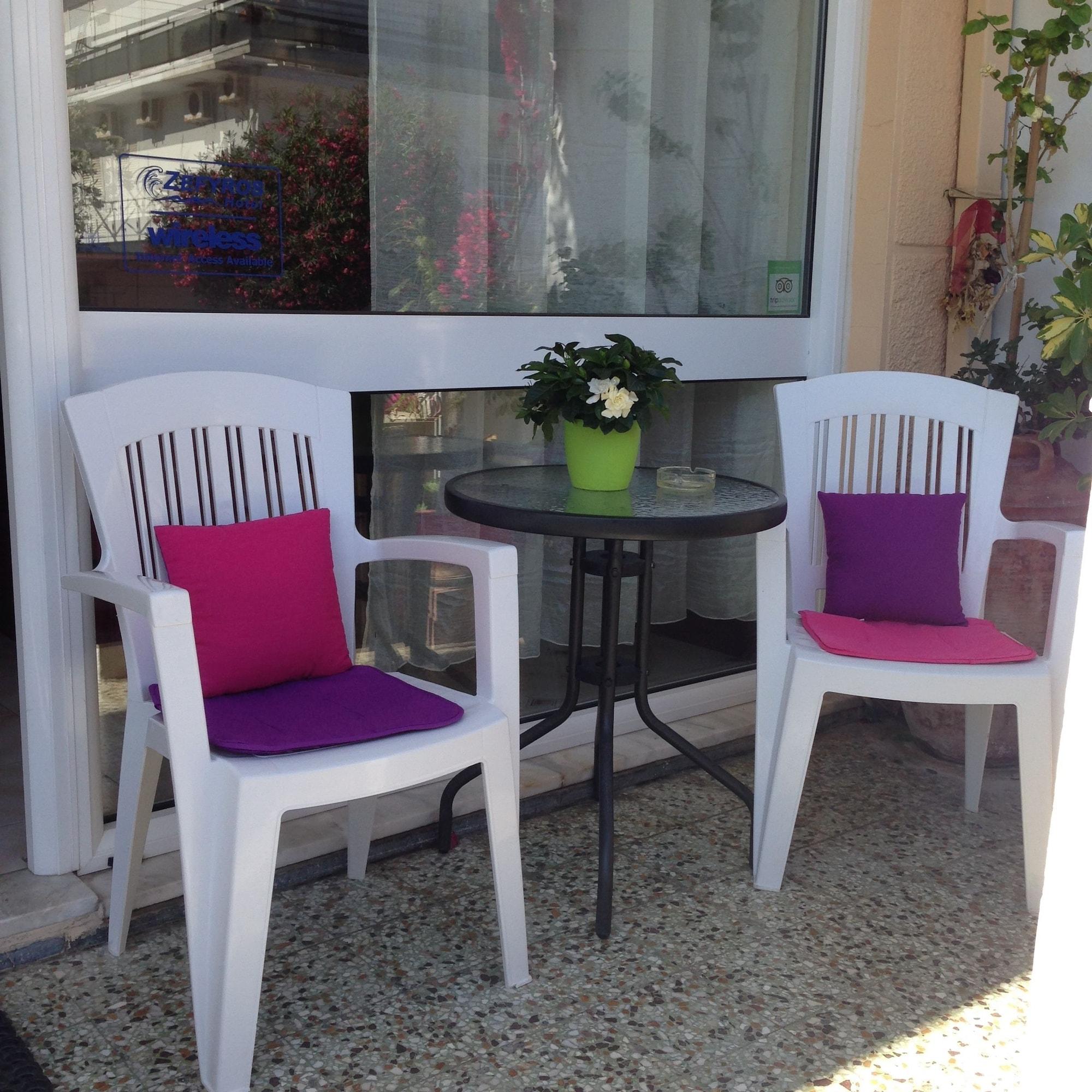 Zefyros Hotel Rhodes City Buitenkant foto