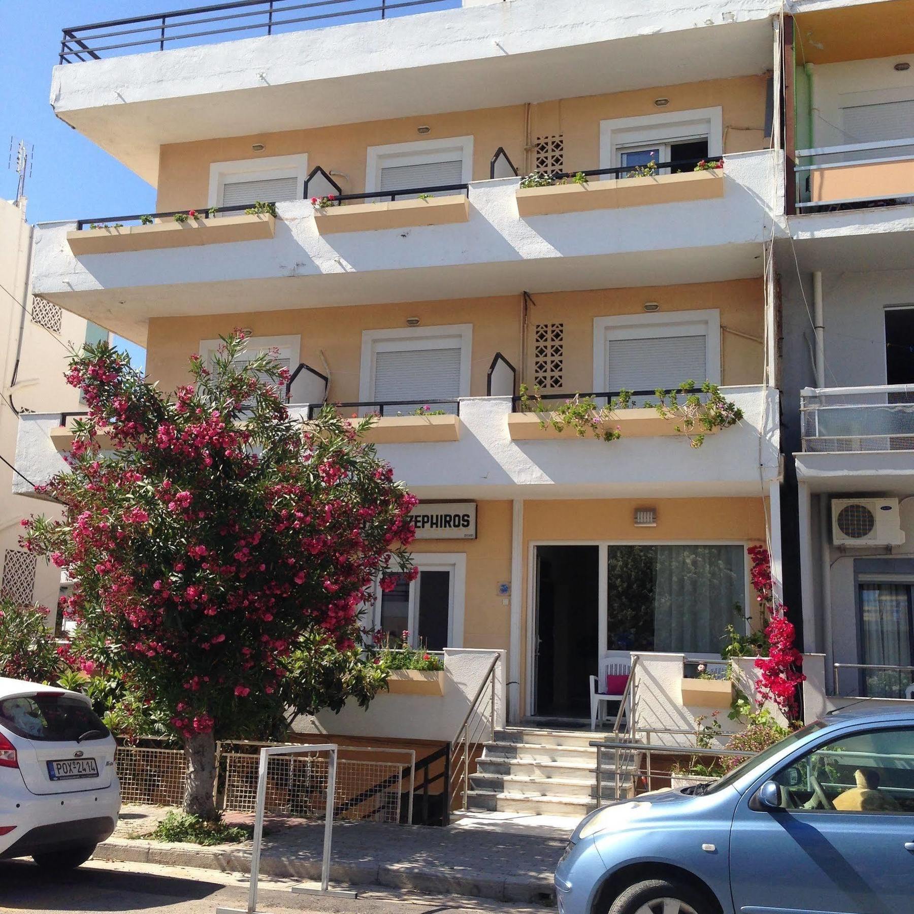 Zefyros Hotel Rhodes City Buitenkant foto